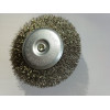 Щётка дисковая с хвостовиком неплетёная HA10006 INOX 0,3