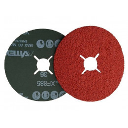 Фибровый круг VSM XF885 Сeramic Plus d125мм, зерно Р100