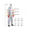 Защитный комбинезон из нетканого материала Jeta Safety JPC58, размер L