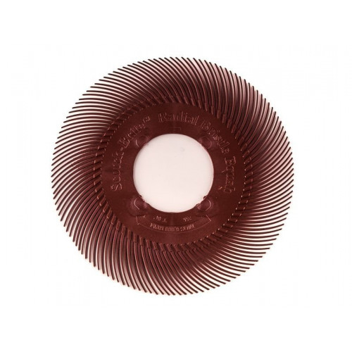 Круг Scotch-Brite Bristle BB-ZB тип C P220 (коричневый) d150мм